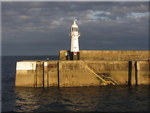 SX0144 : Mevagissey lighthouse by Gareth James