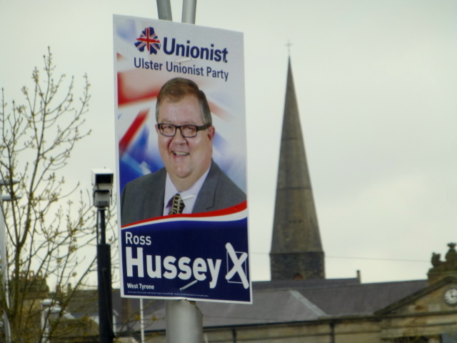 Election candidate posters, Omagh (3)