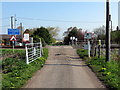 Level crossing near Langleys Farm