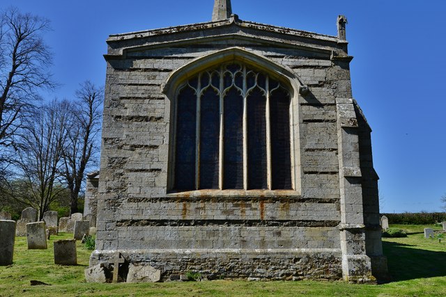 Egleton: St. Edmund's Church: The east  facing chancel window