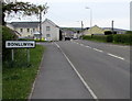 Bonllwyn boundary sign