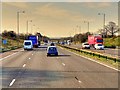 Southbound M6 near Euxton