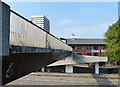 Footbridge across the Ringway St Nicholas