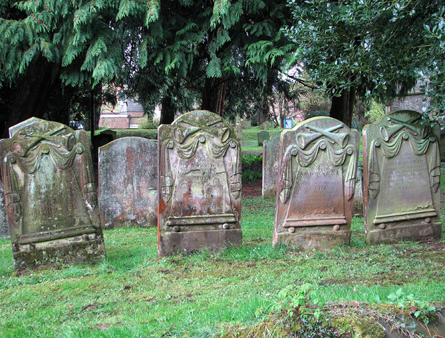 Old Gravestones In St Marys Churchyard © Evelyn Simak Geograph