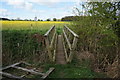 Footbridge over Baulker Drain