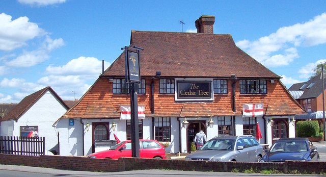 The Cedar Tree, Bagshot © Len Williams :: Geograph Britain And Ireland