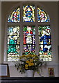 Stained glass  window, St Edmund Church, Seaton Ross