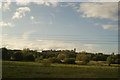 View of the Glaxosmithkline works in Ware from the Lea Valley Line