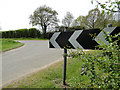 Roadsign on Westgate Street, Hilborough