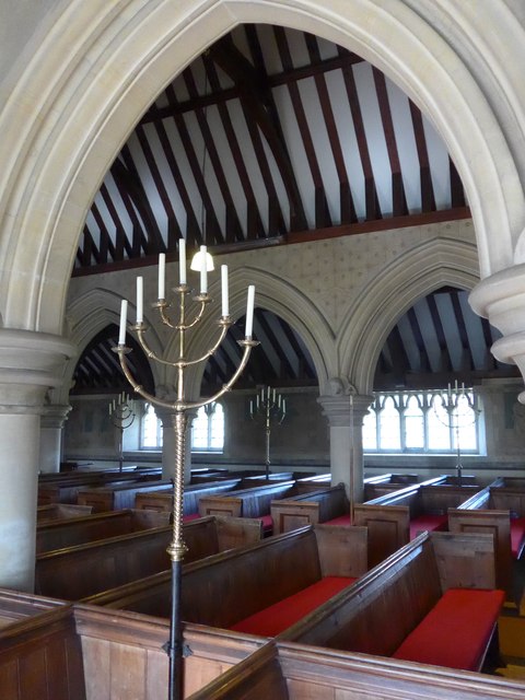 Inside St Mary, Beenham (27)
