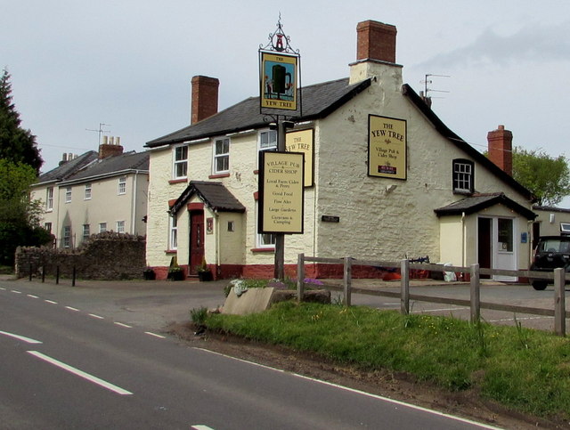 The Yew Tree, Peterstow © Jaggery Cc-by-sa 2.0 :: Geograph Britain And 