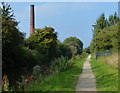 Towpath along the Coventry Canal