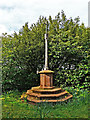 NY3348 : Cumdivock war memorial by Rose and Trev Clough