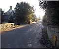 Twin strips across Hindon Lane, Tisbury