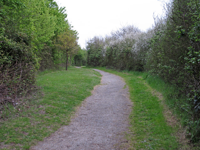 Stour and Orwell Walk near Fagbury Cliff