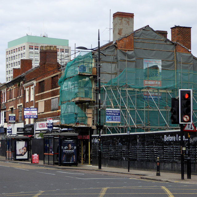 Redevelopment in Victoria Street, Wolverhampton