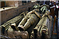 Church of St Mary and St Chad, Brewood - monument to Sir Thomas Giffard - detail (1)