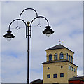 Streetlights and tower, Wolverhampton