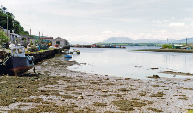 Bantry Bay, 1993: westward view from Bantry Quay