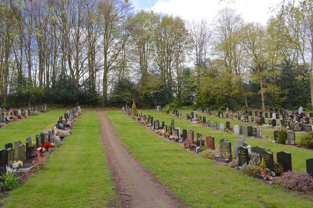 Newcastle-under-Lyme Cemetery © Jonathan Hutchins Cc-by-sa/2.0 ...