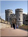 SU9777 : Windsor Castle, The Norman Gate by David Dixon