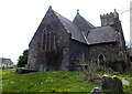 NE corner of St Thomas a Becket church, Haverfordwest