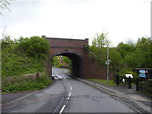 SO8963 : Railway Bridge, Kidderminster Road, Droitwich by Jeff Gogarty
