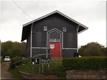 TM3569 : Peasenhall Polling Station by Geographer