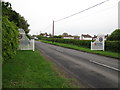 Staplecross entrance signs