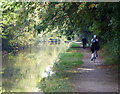 Towpath along the Coventry Canal