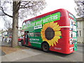 Green Party Bus