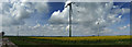 TF3893 : Conisholme wind farm by Steve  Fareham