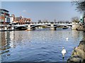 SU9677 : River Thames, Windsor Bridge by David Dixon