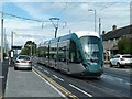 SK5533 : Test Tram on Southchurch Drive by Alan Murray-Rust
