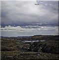 NC7461 : Rough Ground and Loch Meadie by Peter Moore