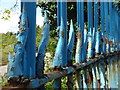 Detail of railings in Mendalgief Road