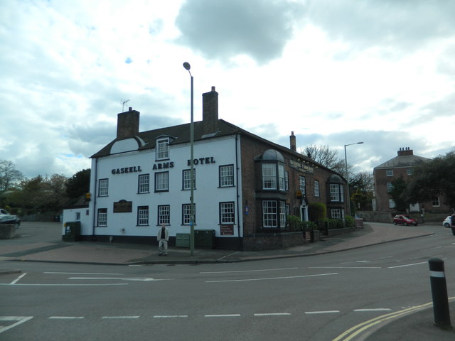 The Gaskell Arms Hotel, Much Wenlock © John Lord :: Geograph Britain ...