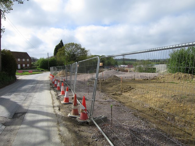 Crowhurst Road redirect works