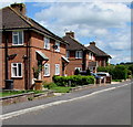 Hillside Close houses, West Dean