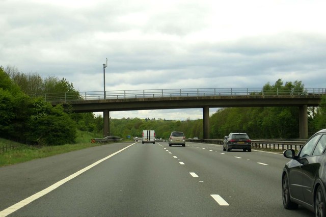 Finwood Road bridge over the M40