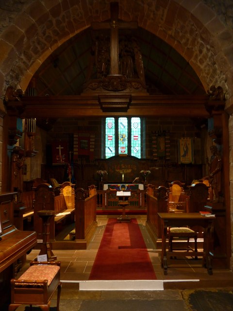 Inside St Mary & St Michael, Great Urswick (II)