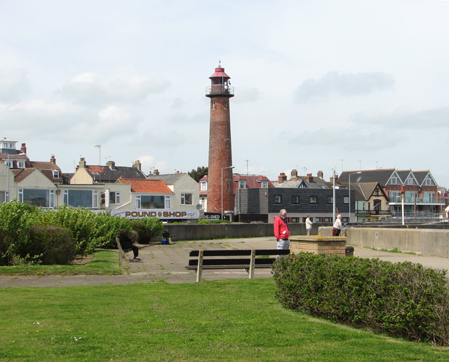 The old lighthouse in Gorleston