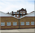 House overlooking workshops on Riverside Street