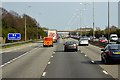 Eastbound M4 near Dorney