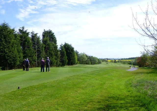 Bedlingtonshire Golf Club Course © Russel Wills Cc-by-sa/2.0 ...