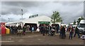 ST8083 : Badminton Horse Trials 2015: Rural Crafts marquee by Jonathan Hutchins