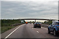 A120 approaching footbridge