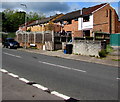 Houses at the southern edge of Pilton Vale, Malpas, Newport