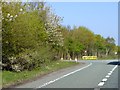 Entrance to Montford picnic site from A5 northbound