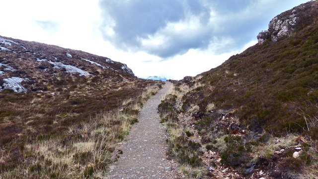 Section of Scourie path